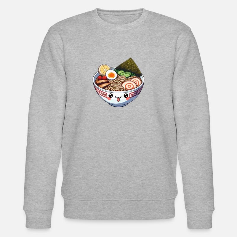 Ramen Bowl - Stanley/Stella Unisex Bio-Sweatshirt CHANGER  - Grau meliert