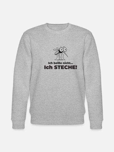 Stechmücke - Stanley/Stella Unisex Bio-Sweatshirt CHANGER - Grau meliert