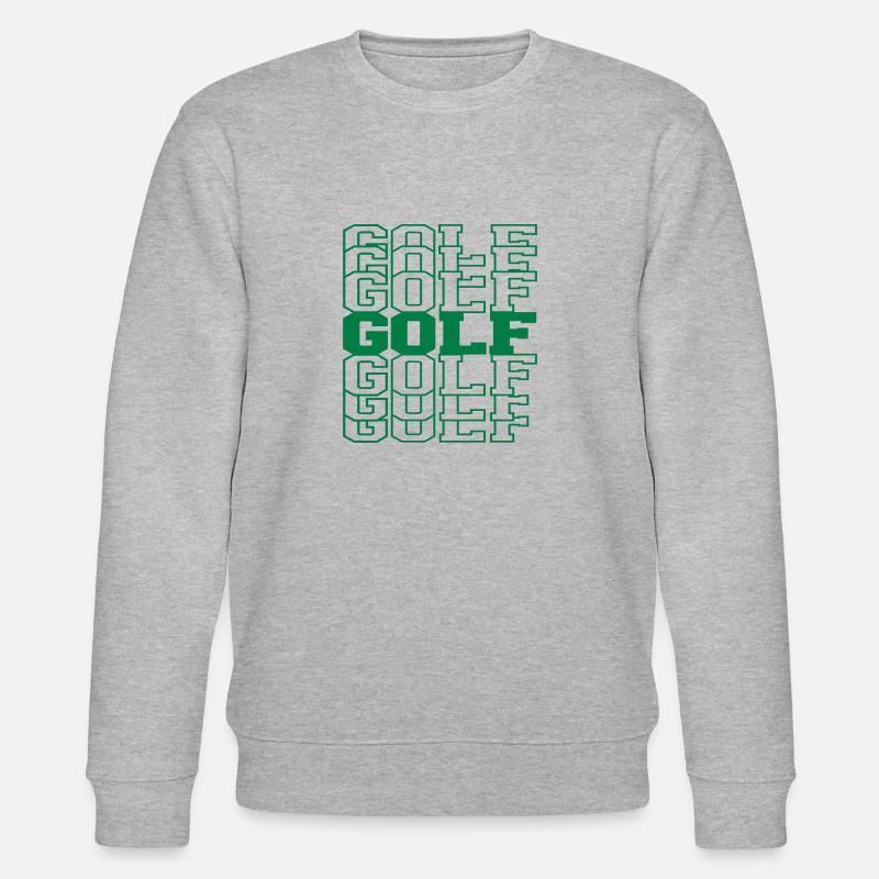 Golf - Stanley/Stella Unisex Bio-Sweatshirt CHANGER  - Grau meliert