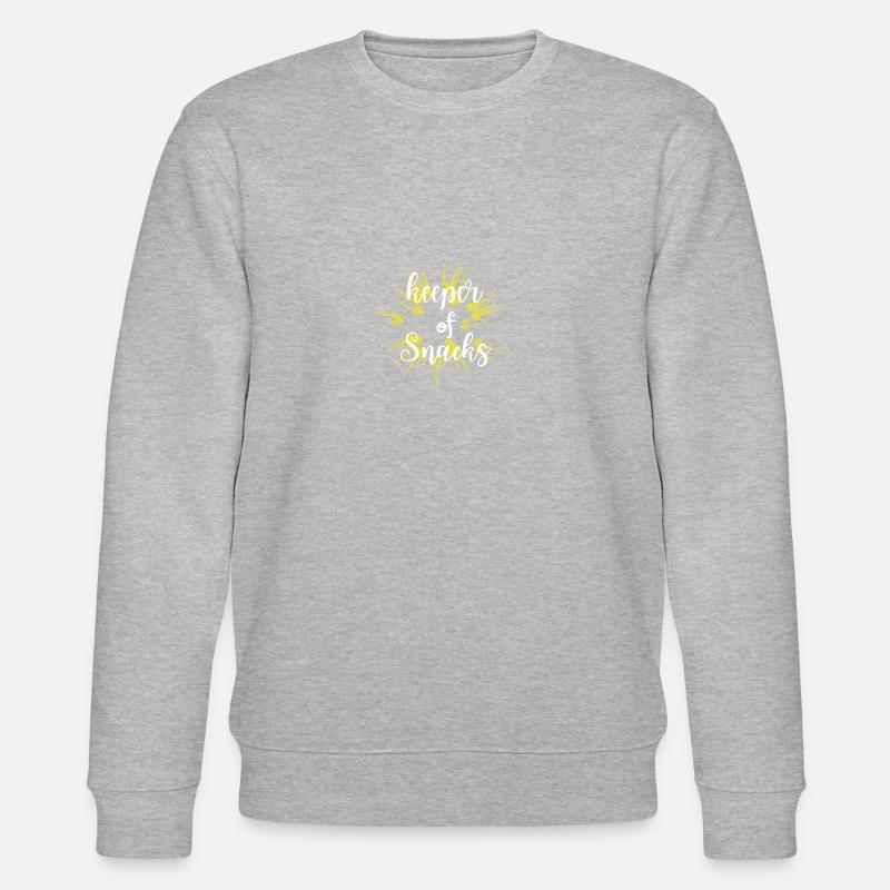 Gardien de snacks Funny - Sweat bio CHANGER Stanley/Stella Unisexe - gris chiné