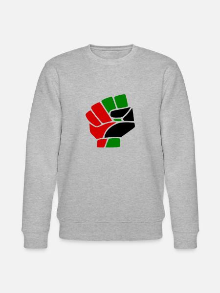 Palestina - Stanley/Stella Unisex Bio-Sweatshirt CHANGER - Grau meliert