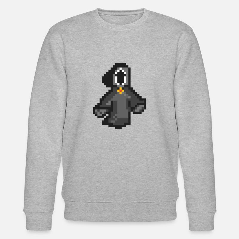 Death2 Pixel Art - Sweat bio CHANGER Stanley/Stella Unisexe - gris chiné