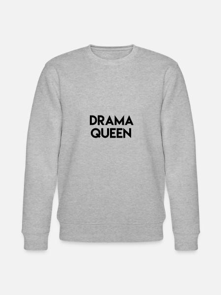 Drama Queen - Stanley/Stella Unisex Bio-Sweatshirt CHANGER - Grau meliert