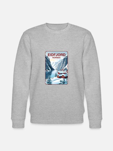 Eidfjord - Stanley/Stella CHANGER Unisex Organic Sweatshirt - heather grey