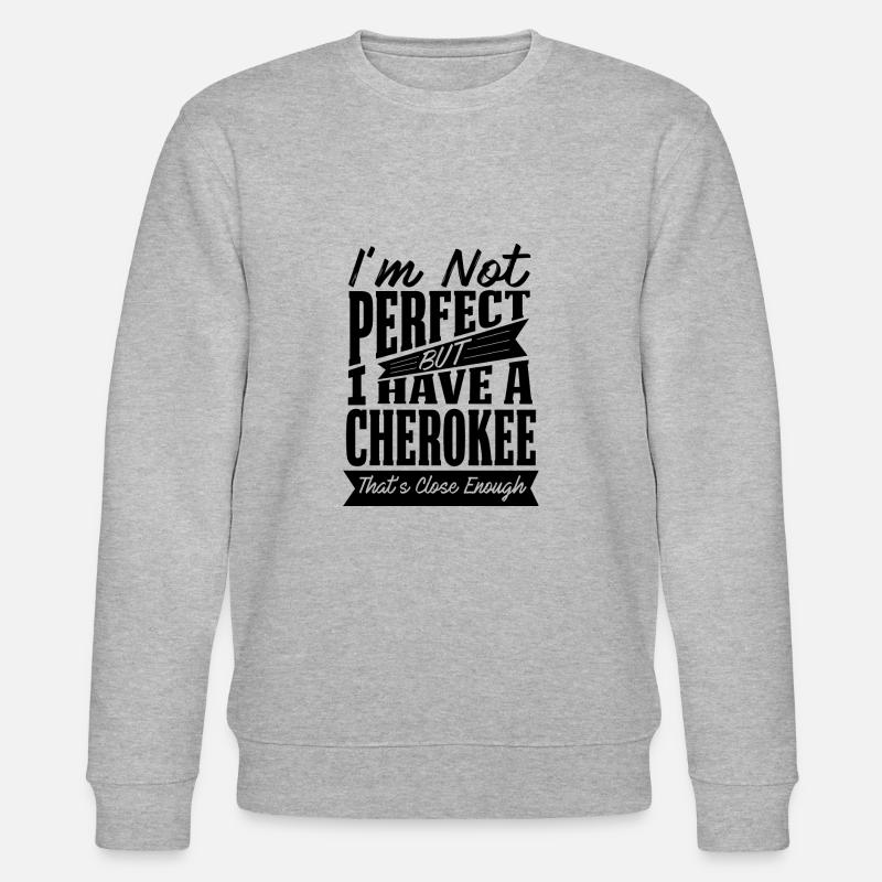 PARFAIT AVEC CHEROKEE B - Sweat bio CHANGER Stanley/Stella Unisexe - gris chiné