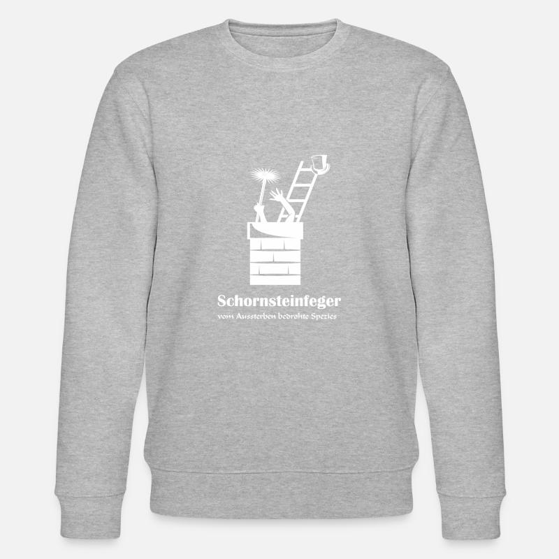 Schornsteinfeger - Stanley/Stella Unisex Bio-Sweatshirt CHANGER  - Grau meliert