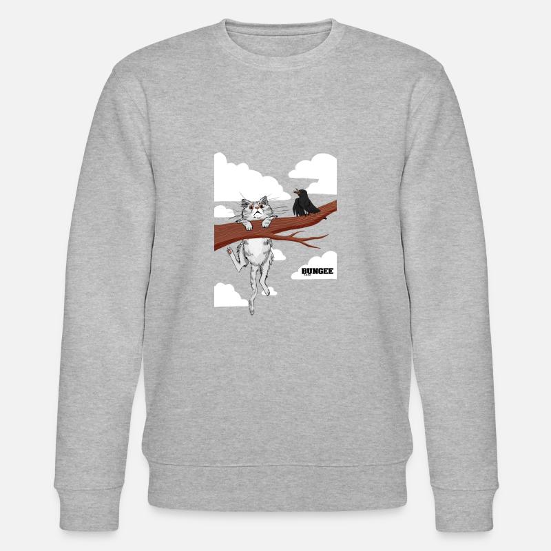 Hang in there 06 - Stanley/Stella Unisex Bio-Sweatshirt CHANGER  - Grau meliert