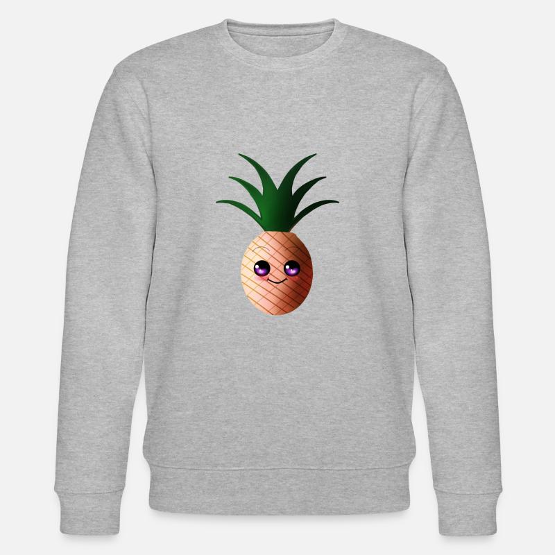 Petit ananas mignon - Sweat bio CHANGER Stanley/Stella Unisexe - gris chiné
