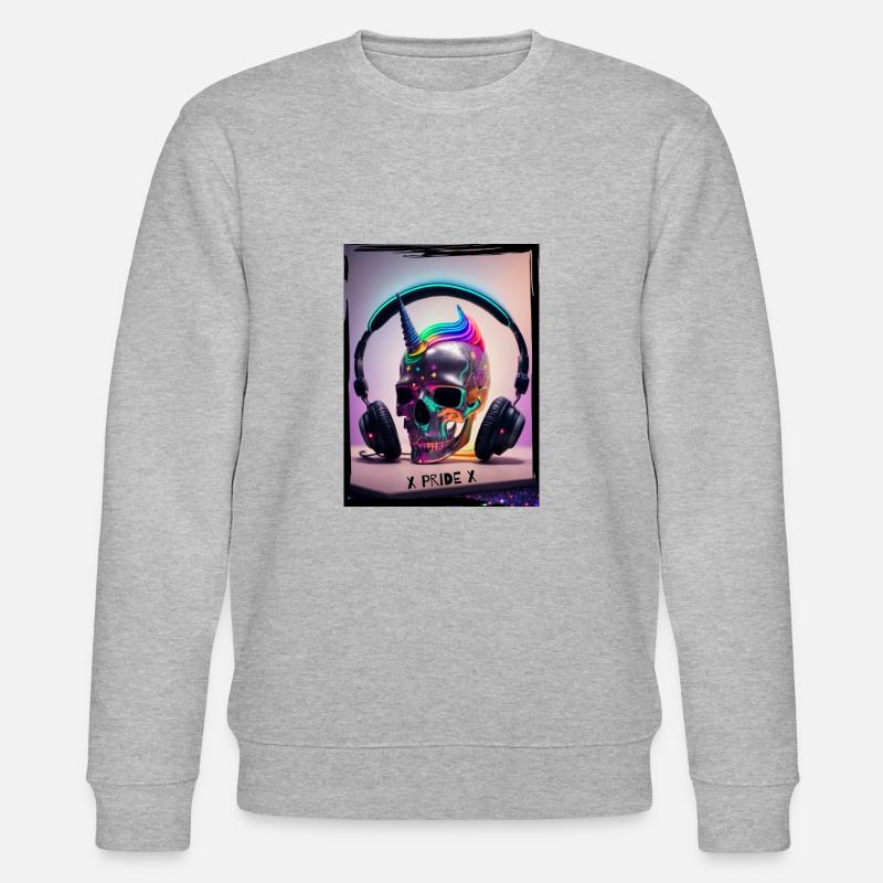 pride - Stanley/Stella Unisex Bio-Sweatshirt CHANGER  - Grau meliert