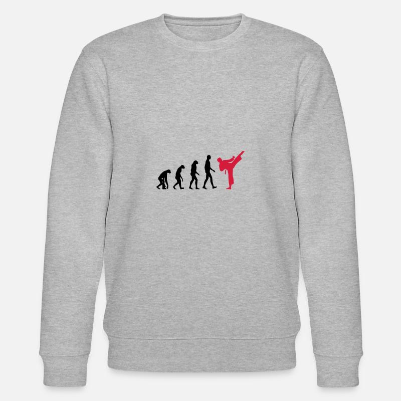 Karaté - Evolution - Sweat bio CHANGER Stanley/Stella Unisexe - gris chiné