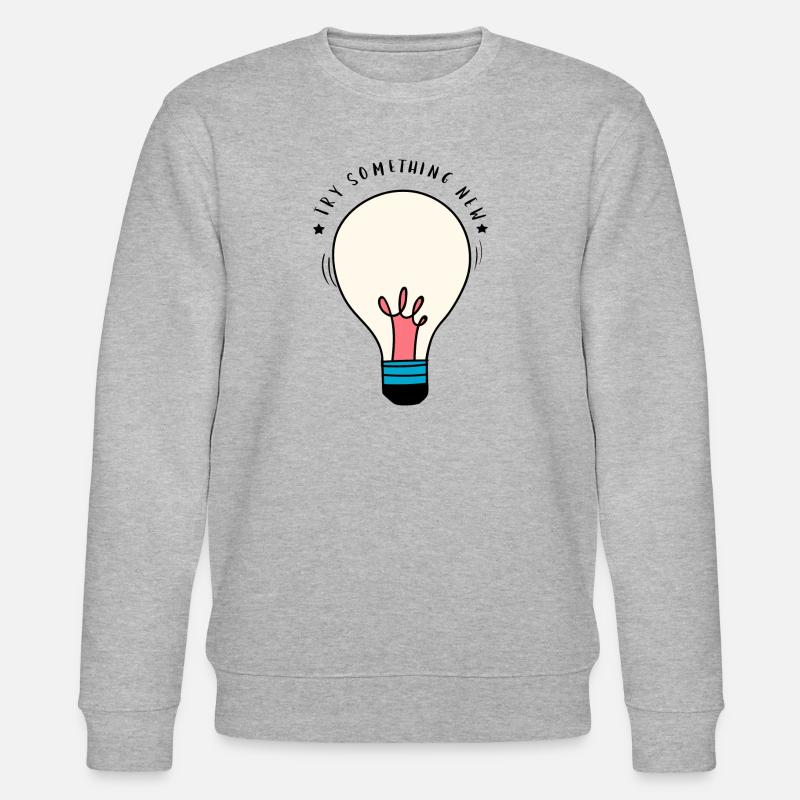 Lampe - Stanley/Stella Unisex Bio-Sweatshirt CHANGER  - Grau meliert
