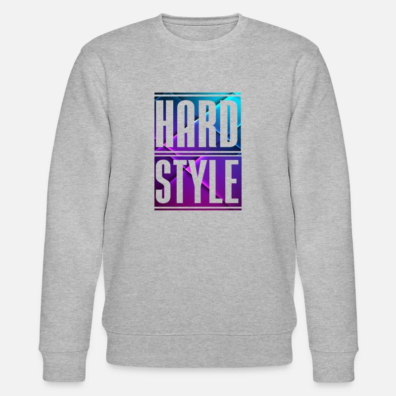 Hardstyle - Stanley/Stella Unisex Bio-Sweatshirt CHANGER  - Grau meliert