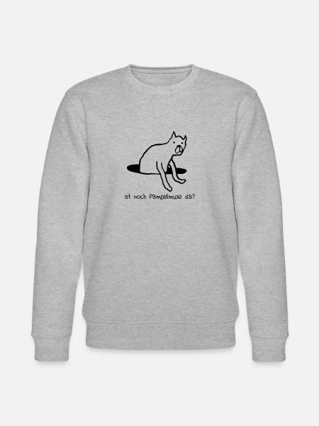 Ist noch Pampelmuse da? - Stanley/Stella Unisex Bio-Sweatshirt CHANGER - Grau meliert