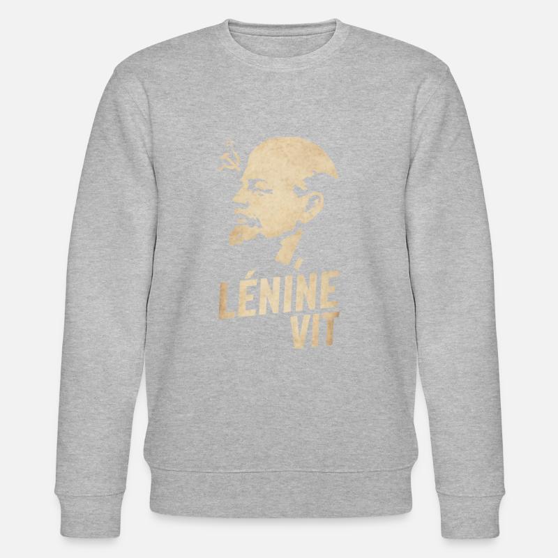 Lénine Vit - Sweat bio CHANGER Stanley/Stella Unisexe - gris chiné