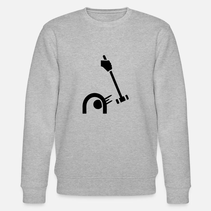 Krocket - Stanley/Stella Unisex Bio-Sweatshirt CHANGER  - Grau meliert