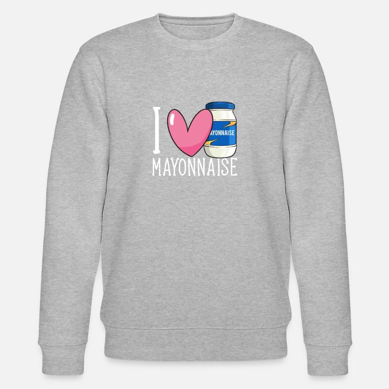 Mayonnaise - Stanley/Stella Unisex Bio-Sweatshirt CHANGER  - Grau meliert