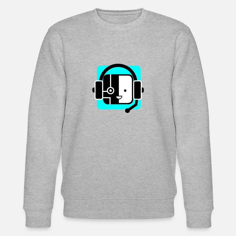 ROBO ENFANT - Sweat bio CHANGER Stanley/Stella Unisexe - gris chiné