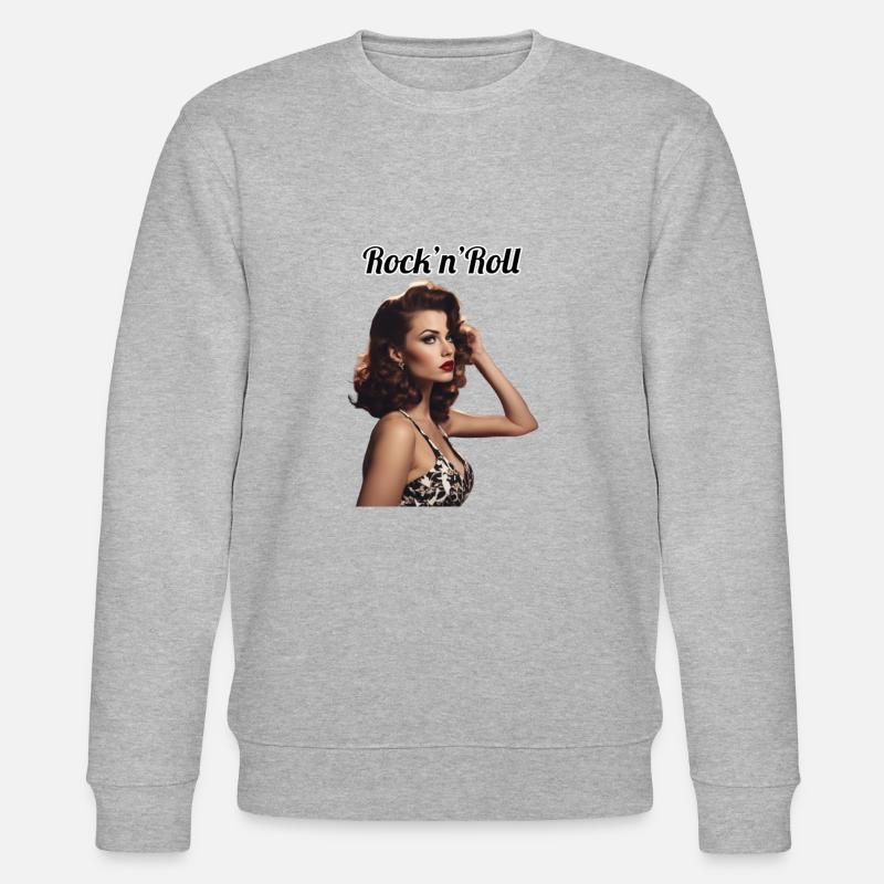 Pinup - Sweat bio CHANGER Stanley/Stella Unisexe - gris chiné