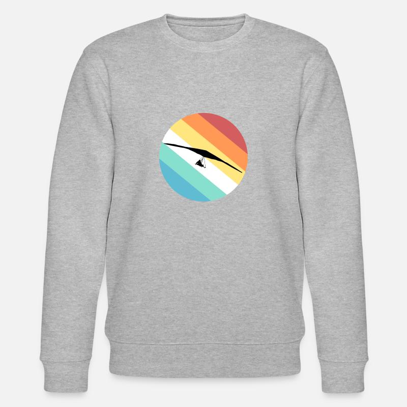 Hängegleitschirm - Stanley/Stella Unisex Bio-Sweatshirt CHANGER  - Grau meliert