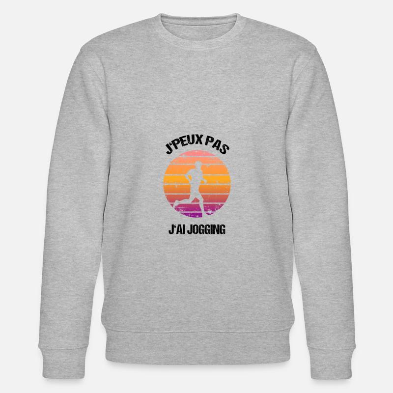 J'peux pas j'ai jogging - Sweat bio CHANGER Stanley/Stella Unisexe - gris chiné