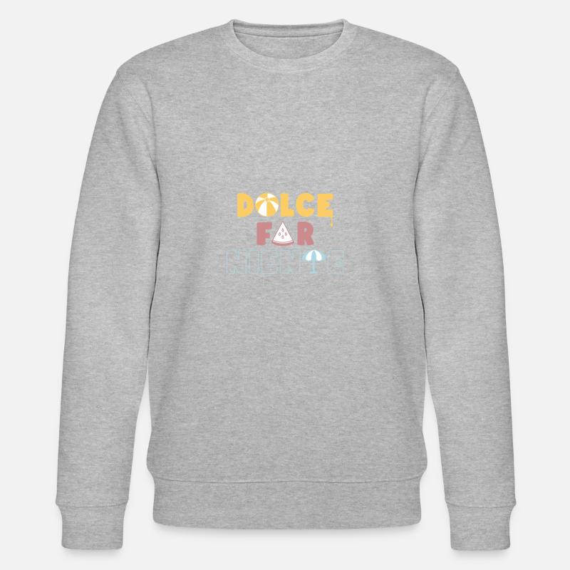 Dolce Far Niente - Stanley/Stella Unisex Bio-Sweatshirt CHANGER  - Grau meliert