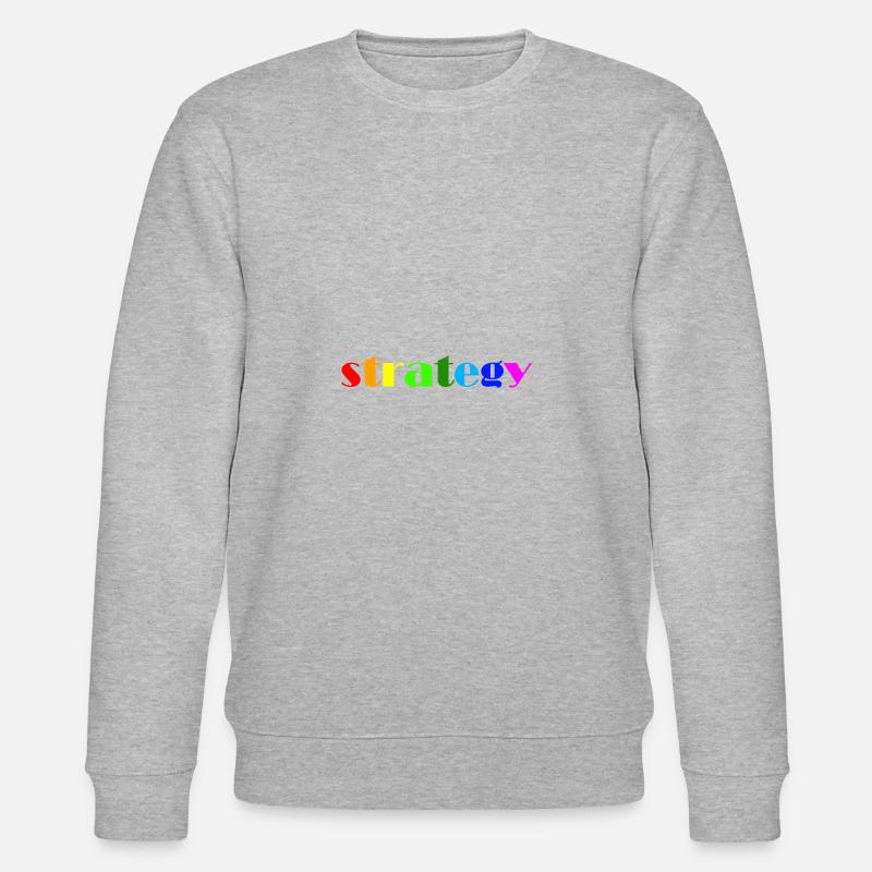 Strategy - Stanley/Stella Unisex Bio-Sweatshirt CHANGER  - Grau meliert