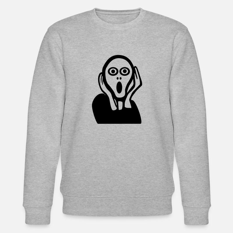 Le Cri - Sweat bio CHANGER Stanley/Stella Unisexe - gris chiné
