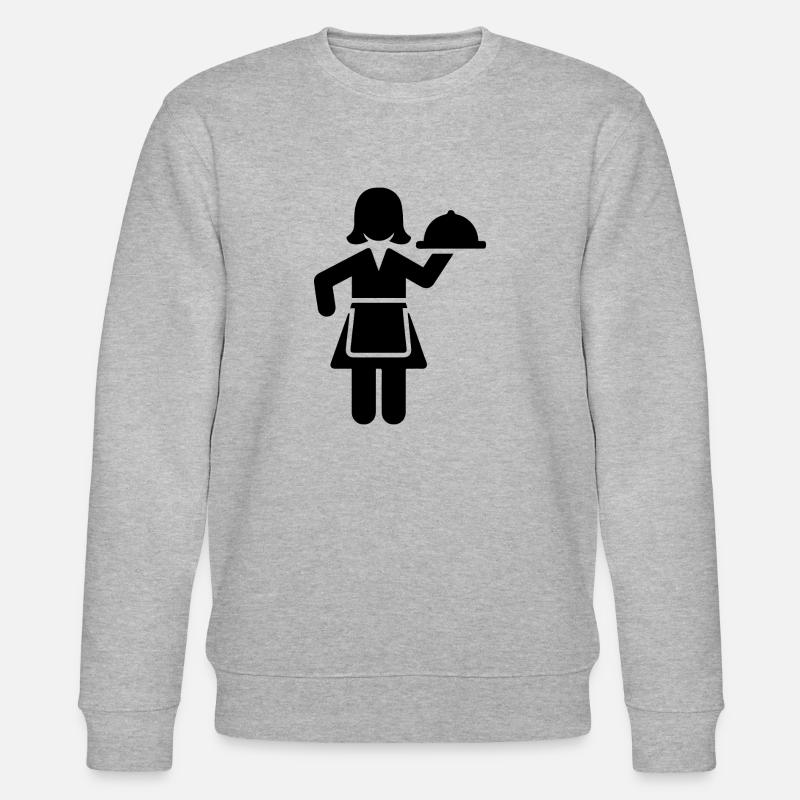 Baking Cooking Kitchen - Stanley/Stella CHANGER Unisex Organic Sweatshirt - heather grey