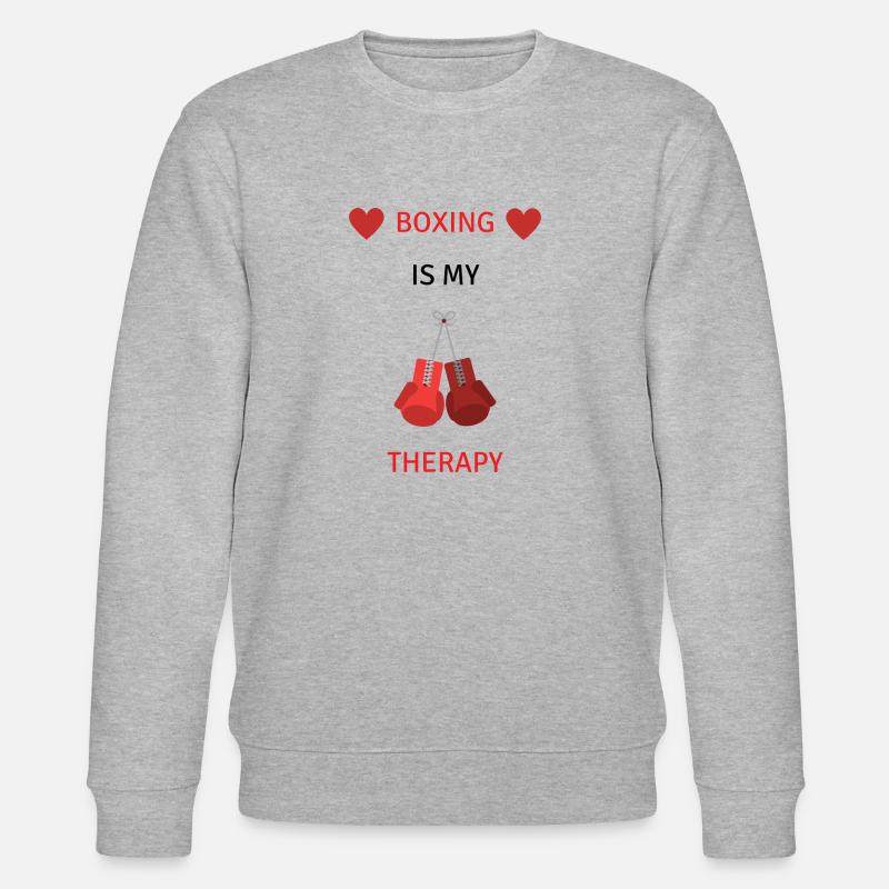 Boxe - Sweat bio CHANGER Stanley/Stella Unisexe - gris chiné