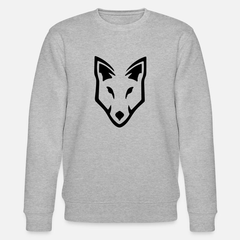 Loup - Sweat bio CHANGER Stanley/Stella Unisexe - gris chiné