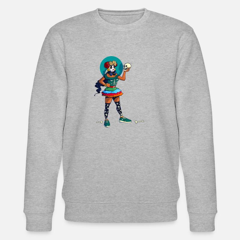 MexikanischMädchen, Hamlet - Stanley/Stella Unisex Bio-Sweatshirt CHANGER  - Grau meliert