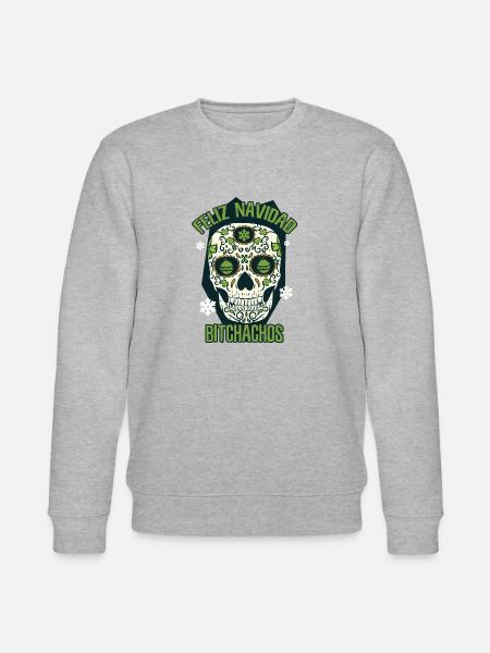Xmas Feliz Navidad - Stanley/Stella Unisex Bio-Sweatshirt CHANGER - Grau meliert