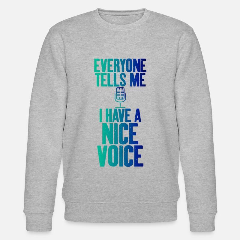 Ich Habe Eine Schöne - Stanley/Stella Unisex Bio-Sweatshirt CHANGER - Grau meliert