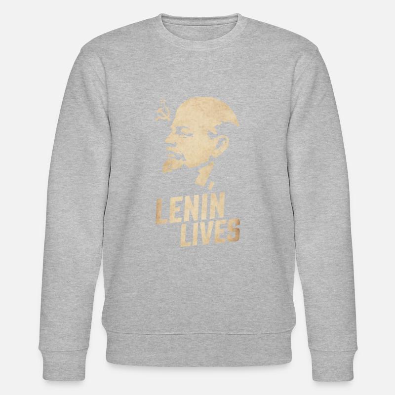 Lénine vit - Sweat bio CHANGER Stanley/Stella Unisexe - gris chiné