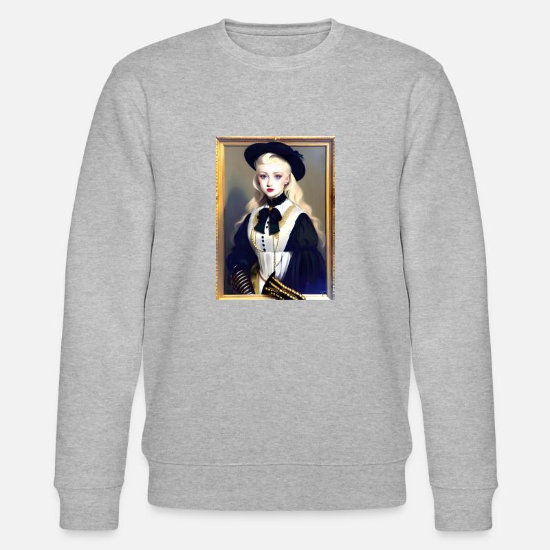 The Time Frame - Stanley/Stella Unisex Bio-Sweatshirt CHANGER  - Grau meliert