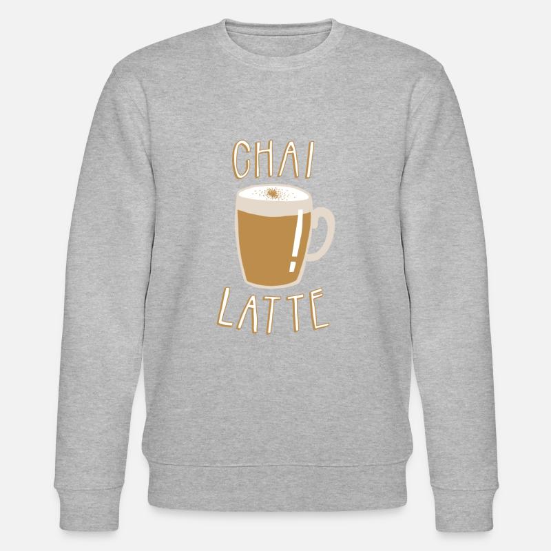 Chai Latte - Stanley/Stella CHANGER unisex luomu-collegepaita - harmaasävyinen