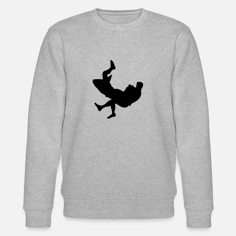 plaquage rugby 17 - Sweat bio CHANGER Stanley/Stella Unisexe - gris chiné
