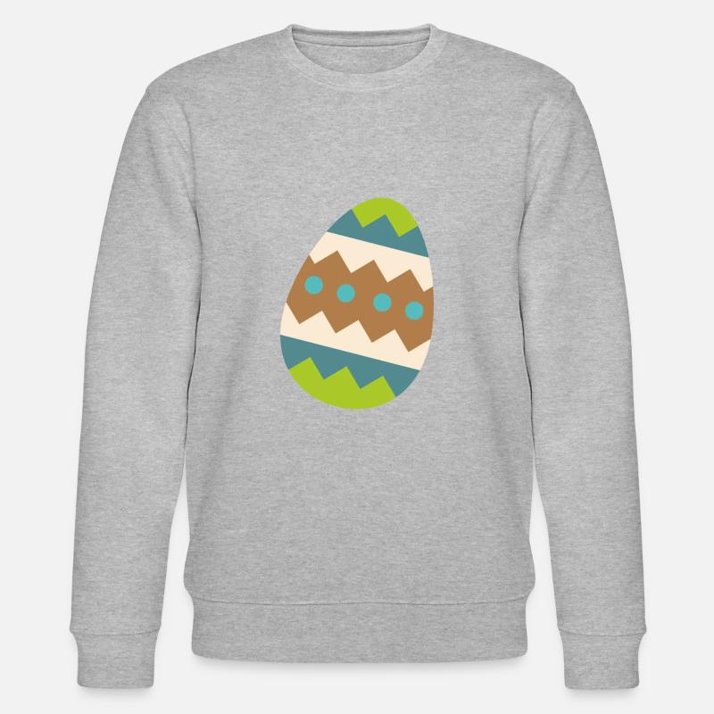 Osterei - Stanley/Stella Unisex Bio-Sweatshirt CHANGER  - Grau meliert