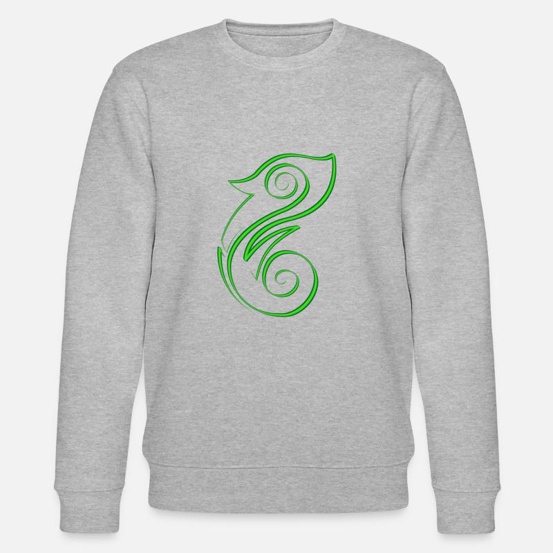 Chamäleon - Stanley/Stella Unisex Bio-Sweatshirt CHANGER  - Grau meliert