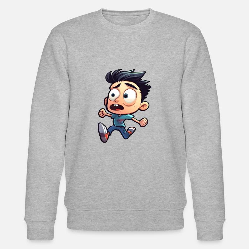 Fantastical Figures - Stanley/Stella CHANGER Unisex Organic Sweatshirt - heather grey