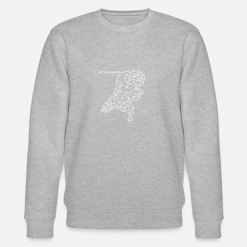 Pays-Bas - Sweat bio CHANGER Stanley/Stella Unisexe - gris chiné