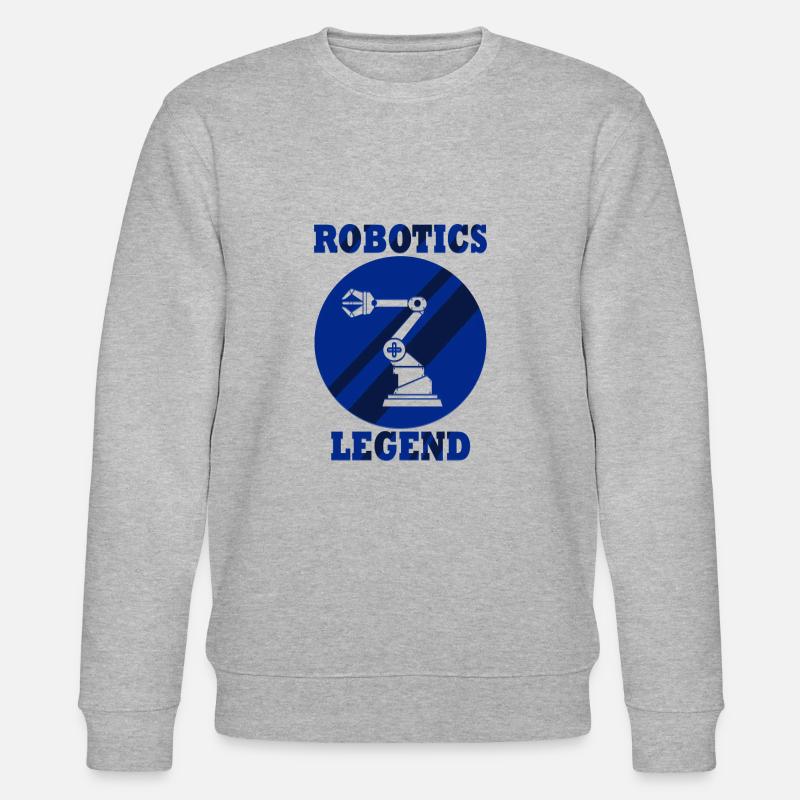Electronic Mechanics Engineer Robotics - Stanley/Stella CHANGER Unisex Organic Sweatshirt - heather grey