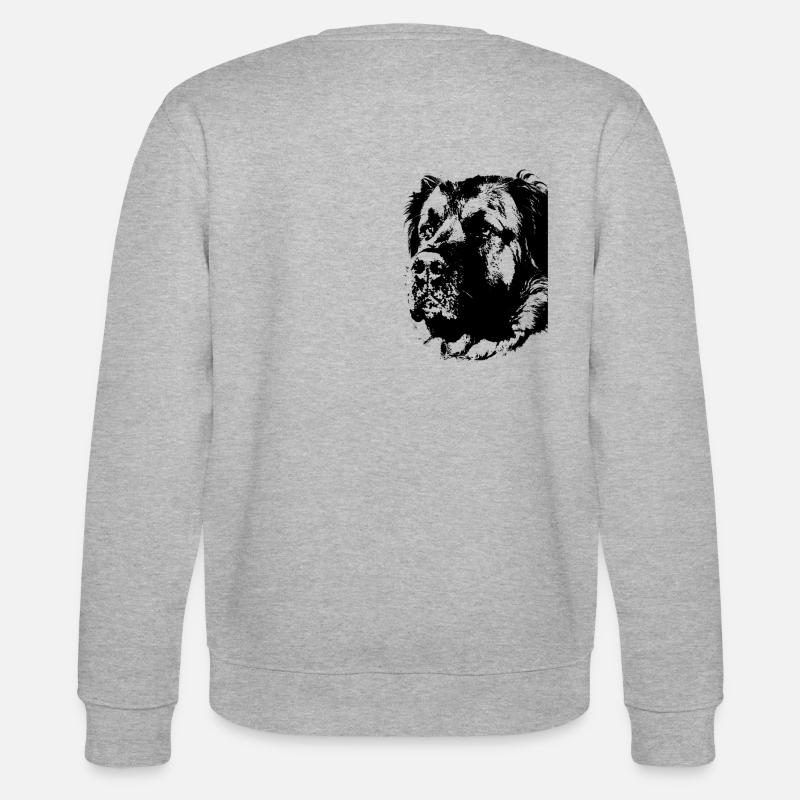Germanischer Bärenhund - Stanley/Stella Unisex Bio-Sweatshirt CHANGER  - Grau meliert