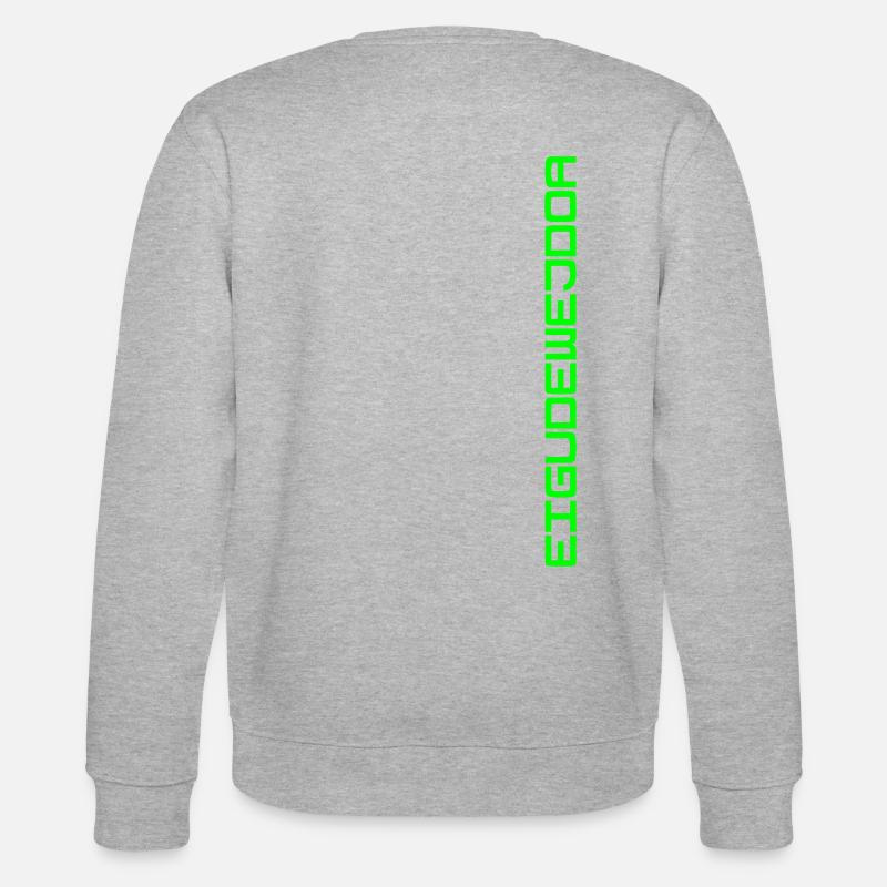 EIGUDEWEJDOA | Urrer Schwätzerei - Stanley/Stella Unisex Bio-Sweatshirt CHANGER  - Grau meliert