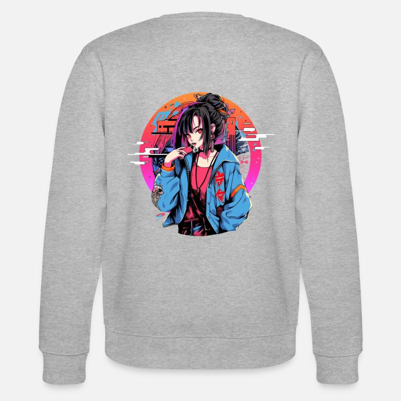 Fumiko - Stanley/Stella CHANGER Unisex Organic Sweatshirt - heather grey