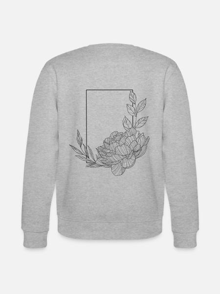 Plants - Stanley/Stella Unisex Bio-Sweatshirt CHANGER  - Grau meliert