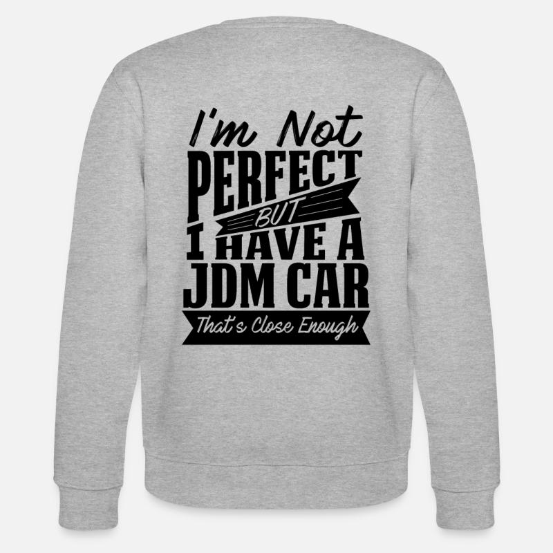 PERFEKT MIT JDM - Stanley/Stella Unisex Bio-Sweatshirt CHANGER  - Grau meliert