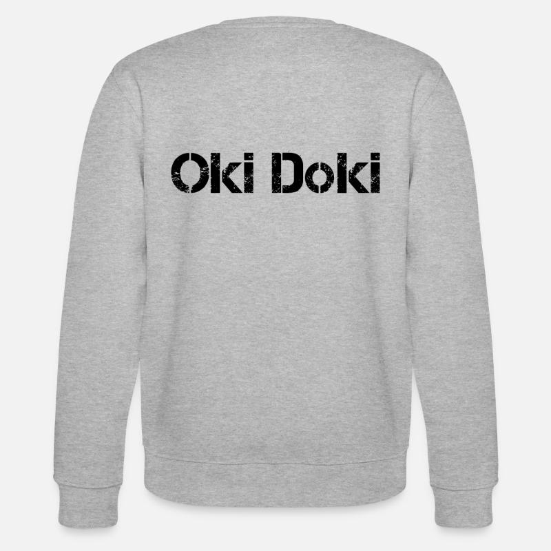 Oki Doki - Sweat bio CHANGER Stanley/Stella Unisexe - gris chiné