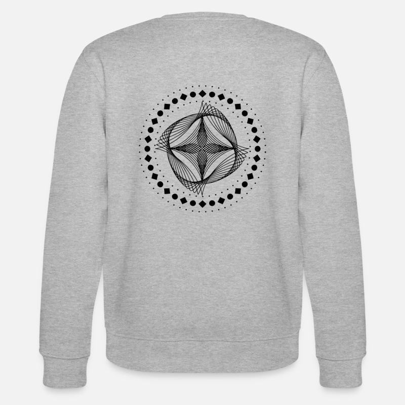 Logo - Stanley/Stella Unisex Bio-Sweatshirt CHANGER  - Grau meliert