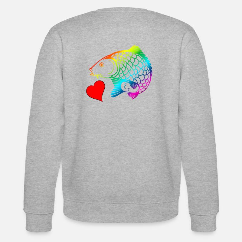 Rainbow Carp - Stanley/Stella Unisex Bio-Sweatshirt CHANGER  - undefined